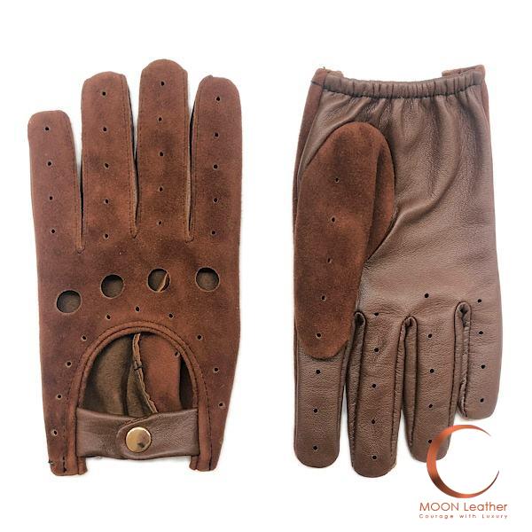 دستکش رانندگی جیر suede triton کد 117